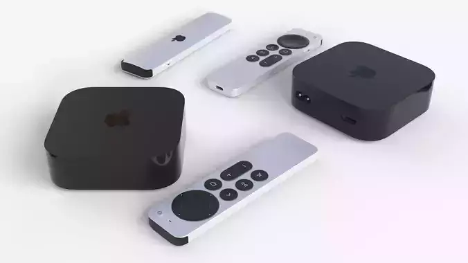 Apple TV 4K 2024 and Remote