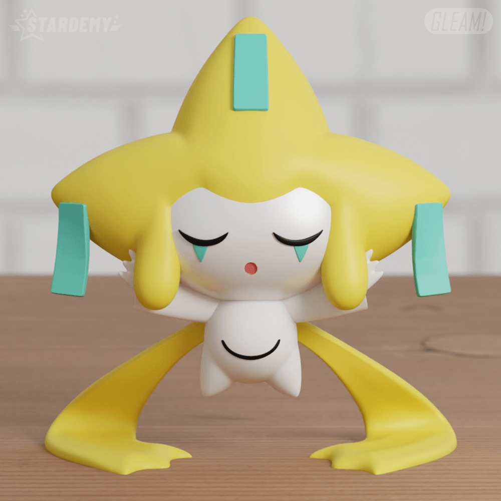 Jirachi Chibi Fanart 5 models Cute 3D print model_8