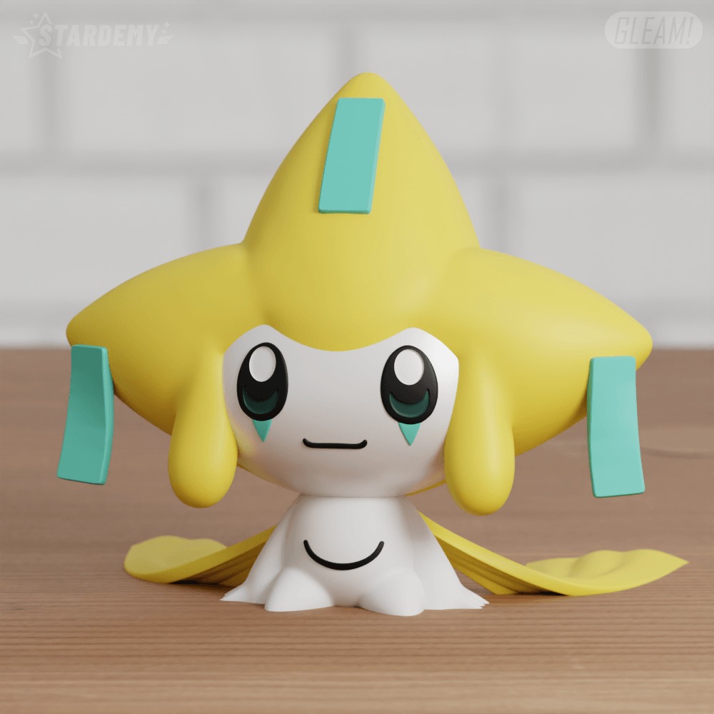 Jirachi Chibi Fanart 5 models Cute 3D print model_7