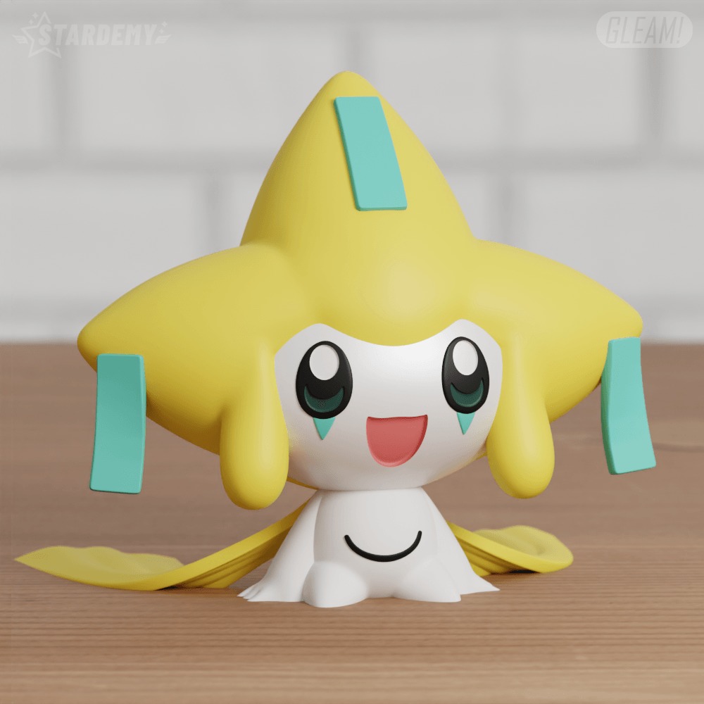 Jirachi Chibi Fanart 5 models Cute 3D print model_6