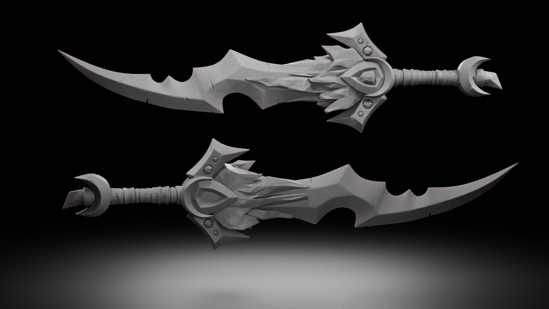 Vicious Gladiator s Greatsword - World of Warcraft 3D print model_1