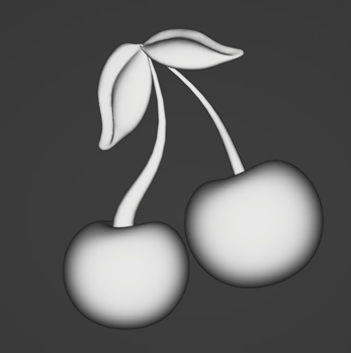 Cherry - High-Quality 3D Model Low-poly 3D model_2