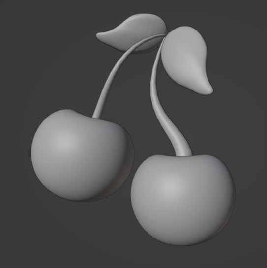 Cherry - High-Quality 3D Model Low-poly 3D model_4