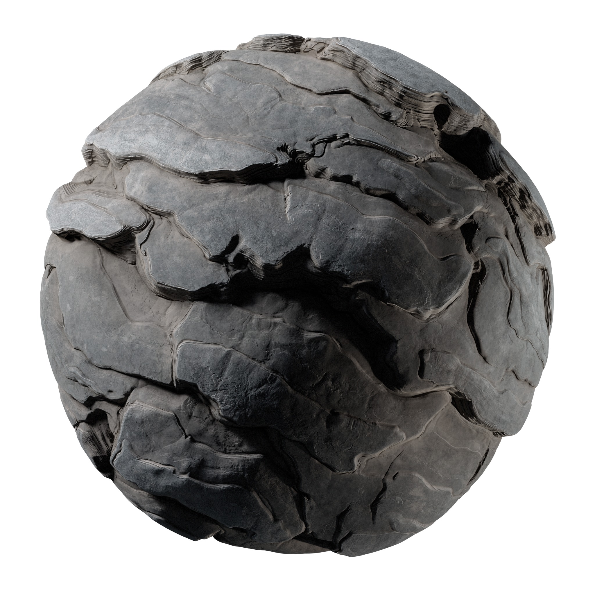 H105 Rock Cliff - PBR - 4K - Seamless - SBSAR Texture_14