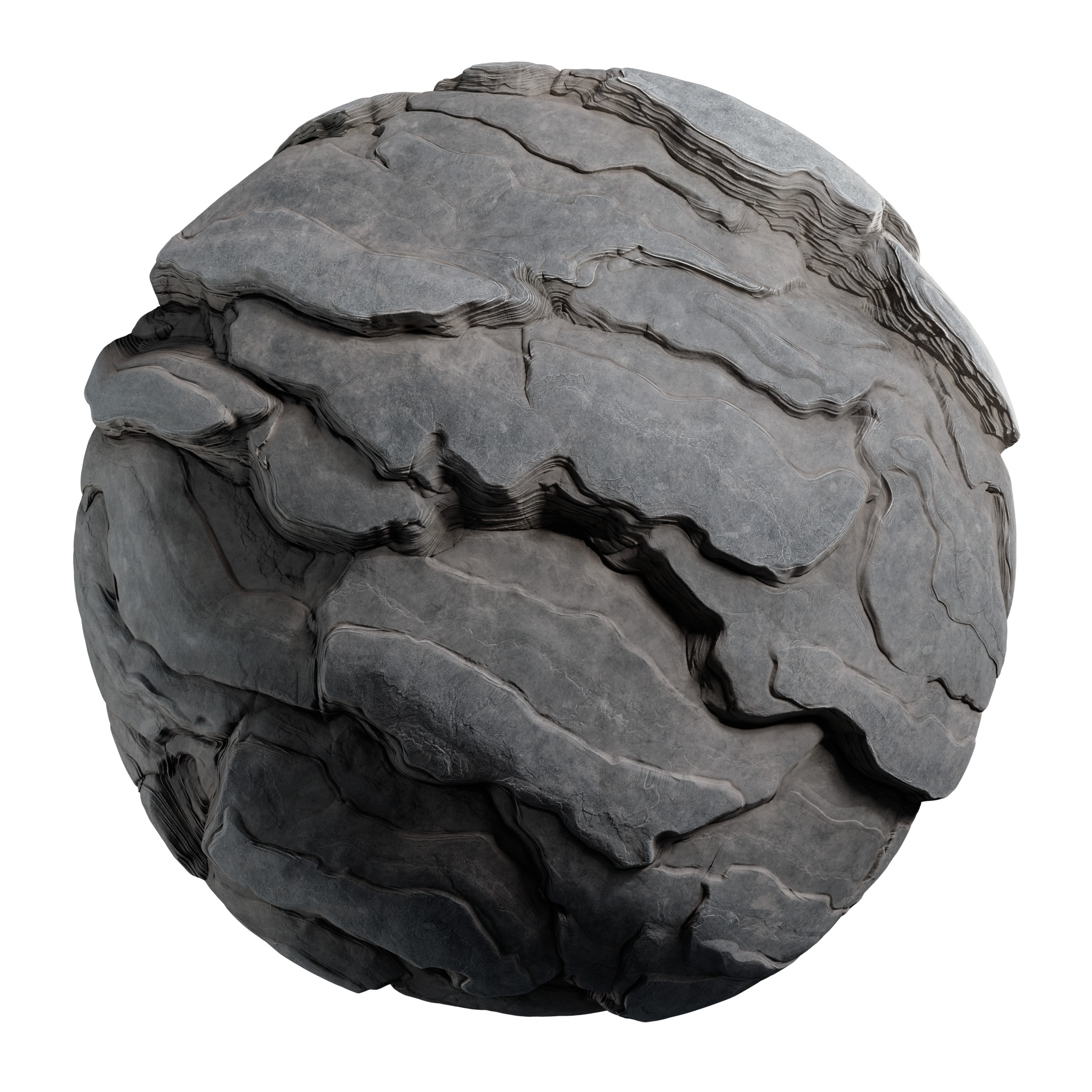 H105 Rock Cliff - PBR - 4K - Seamless - SBSAR Texture_13