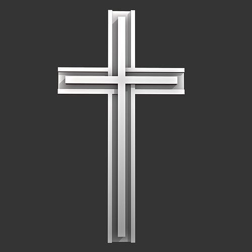 Wall cross -17 3D print model 3D print model