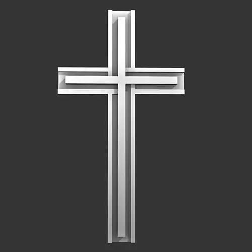 Wall cross -17 3D print model