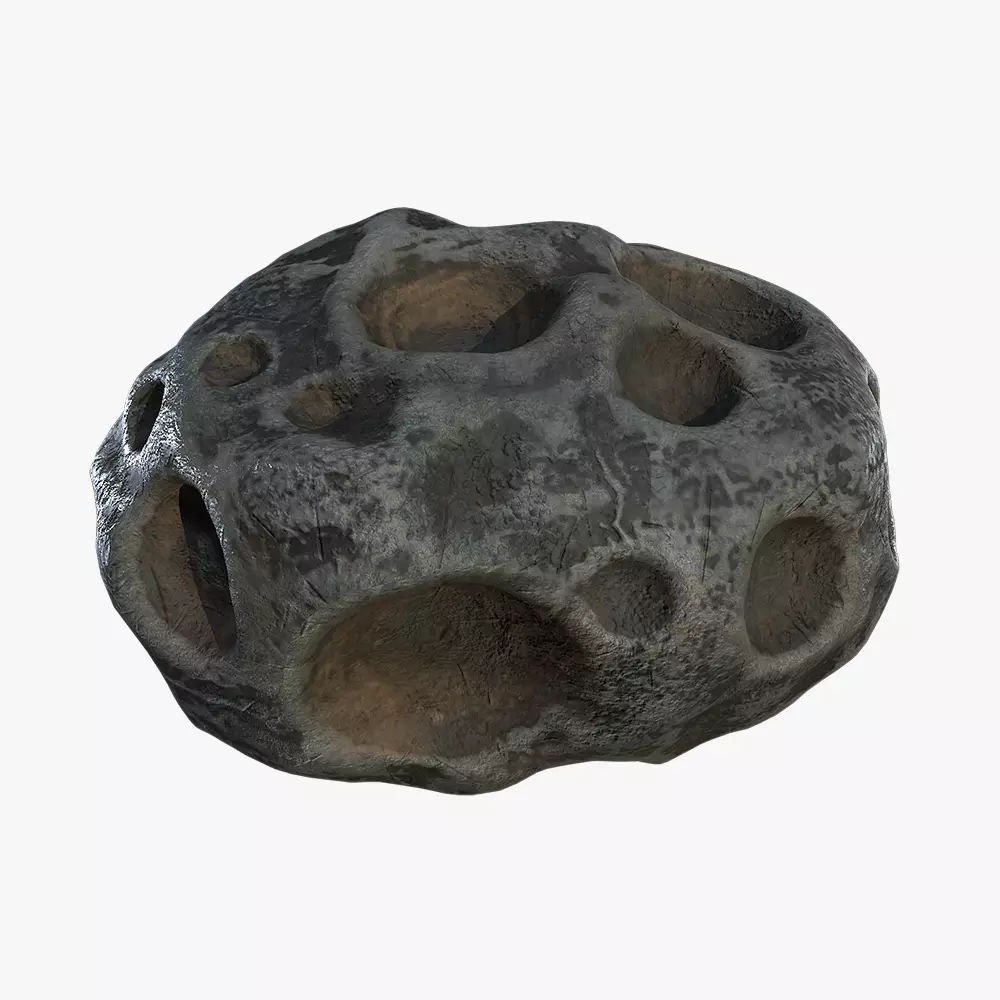 Asteroid 2b Free low-poly 3D model