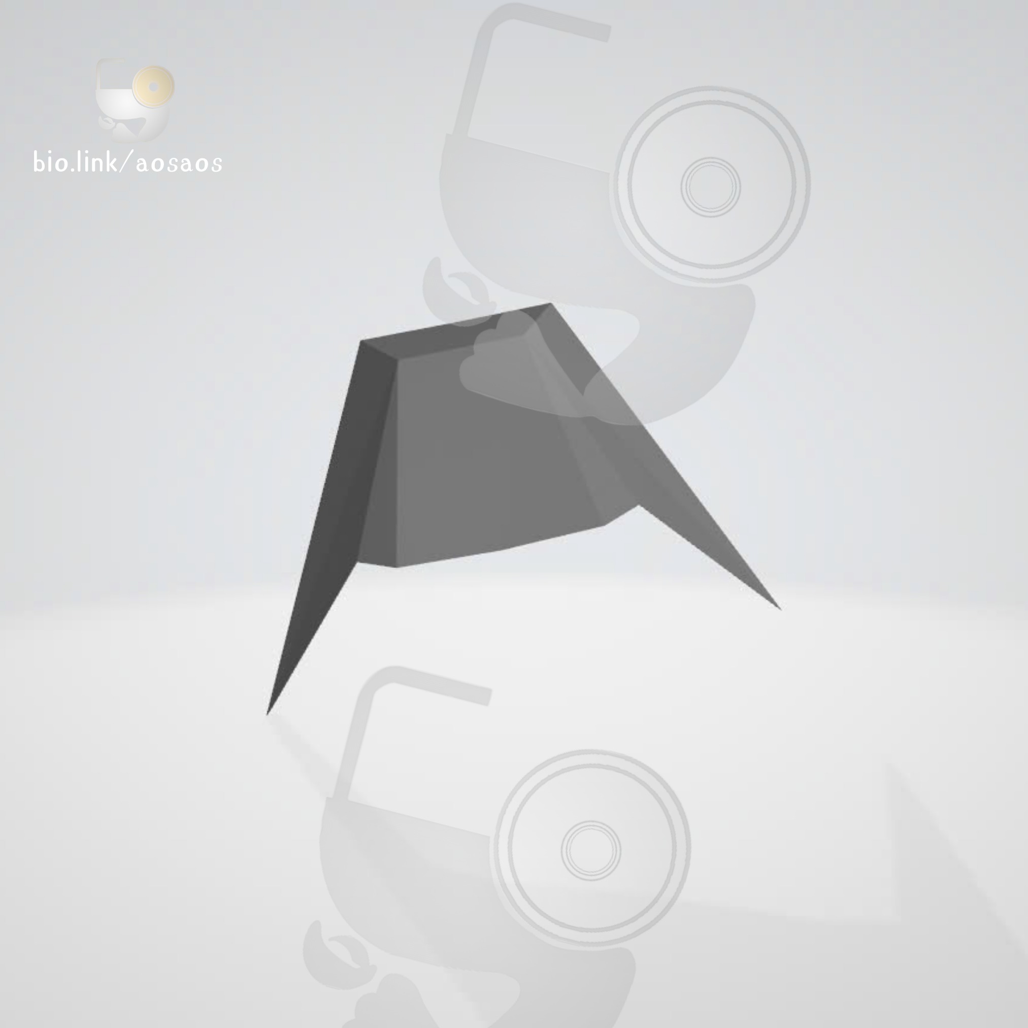 Cypher Valorant Helmet PROP STL OBJ 3D print model_7