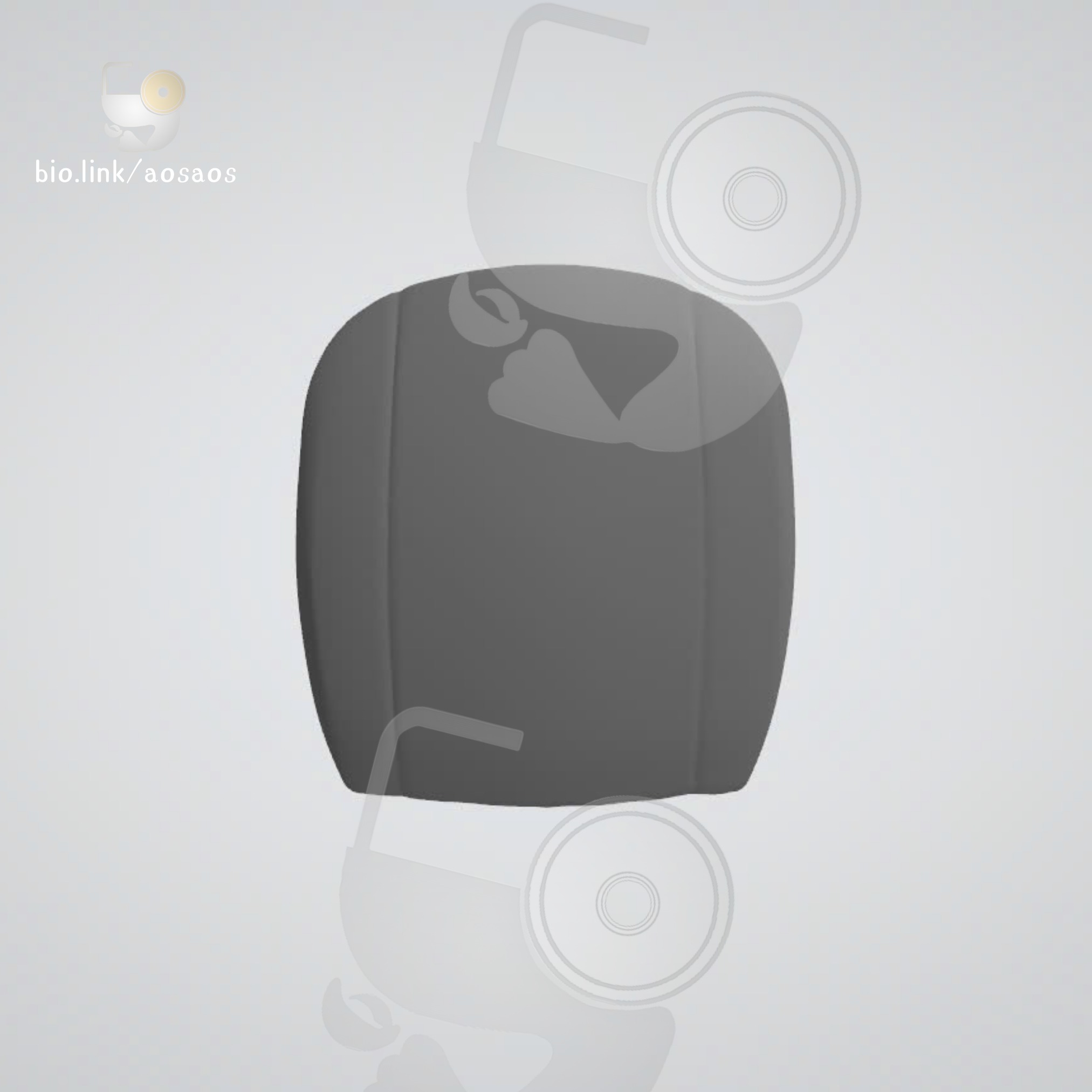 Cypher Valorant Helmet PROP STL OBJ 3D print model_4