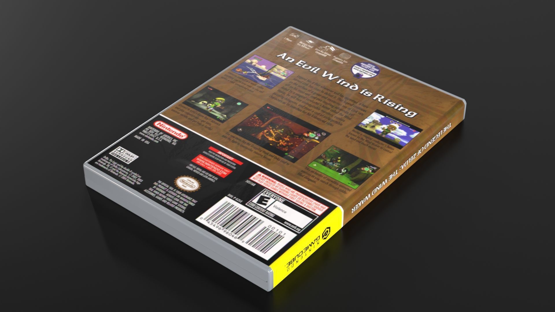 Nintendo Gamecube Low-poly 3D model_25