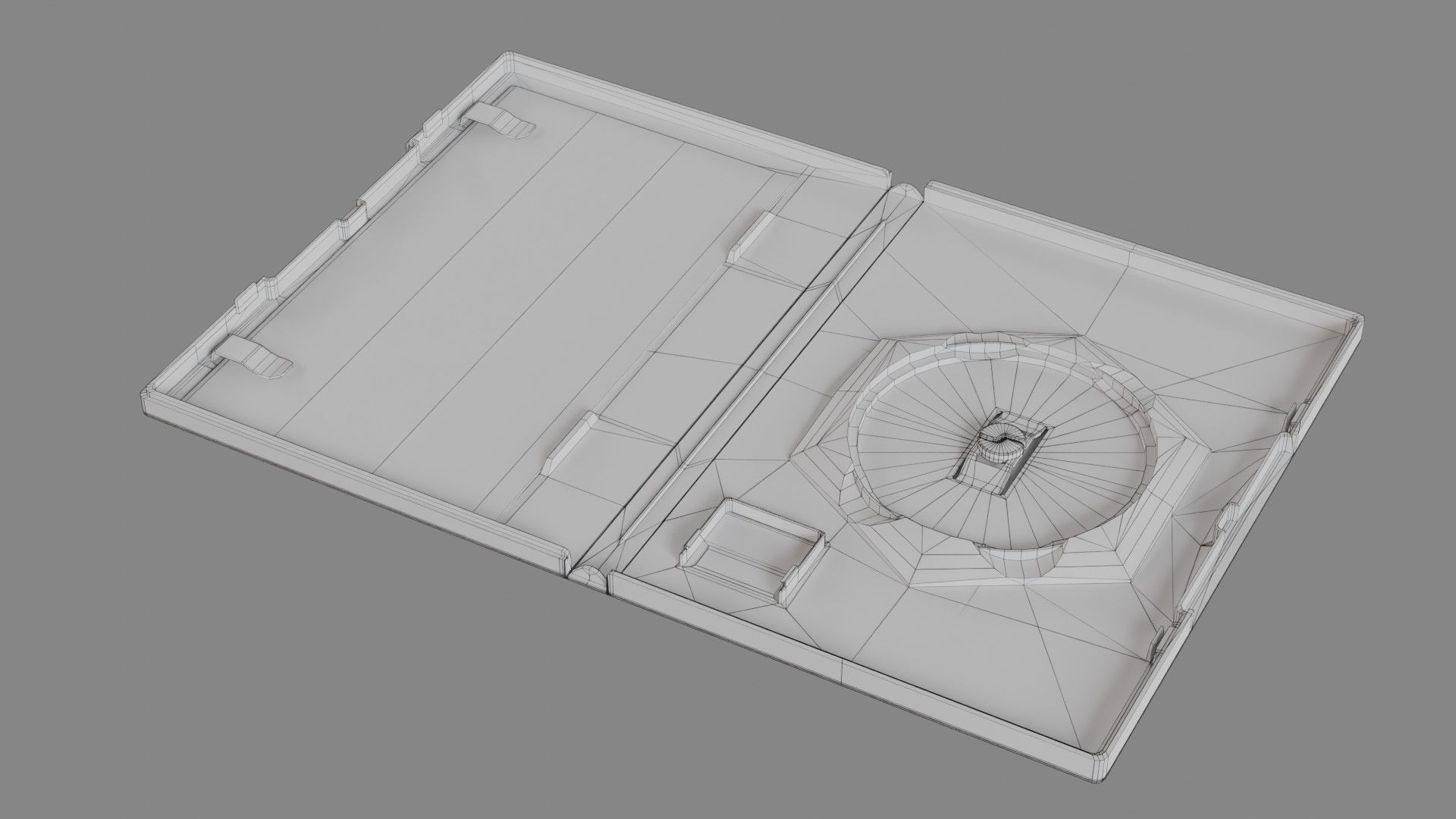 Nintendo Gamecube Low-poly 3D model_43