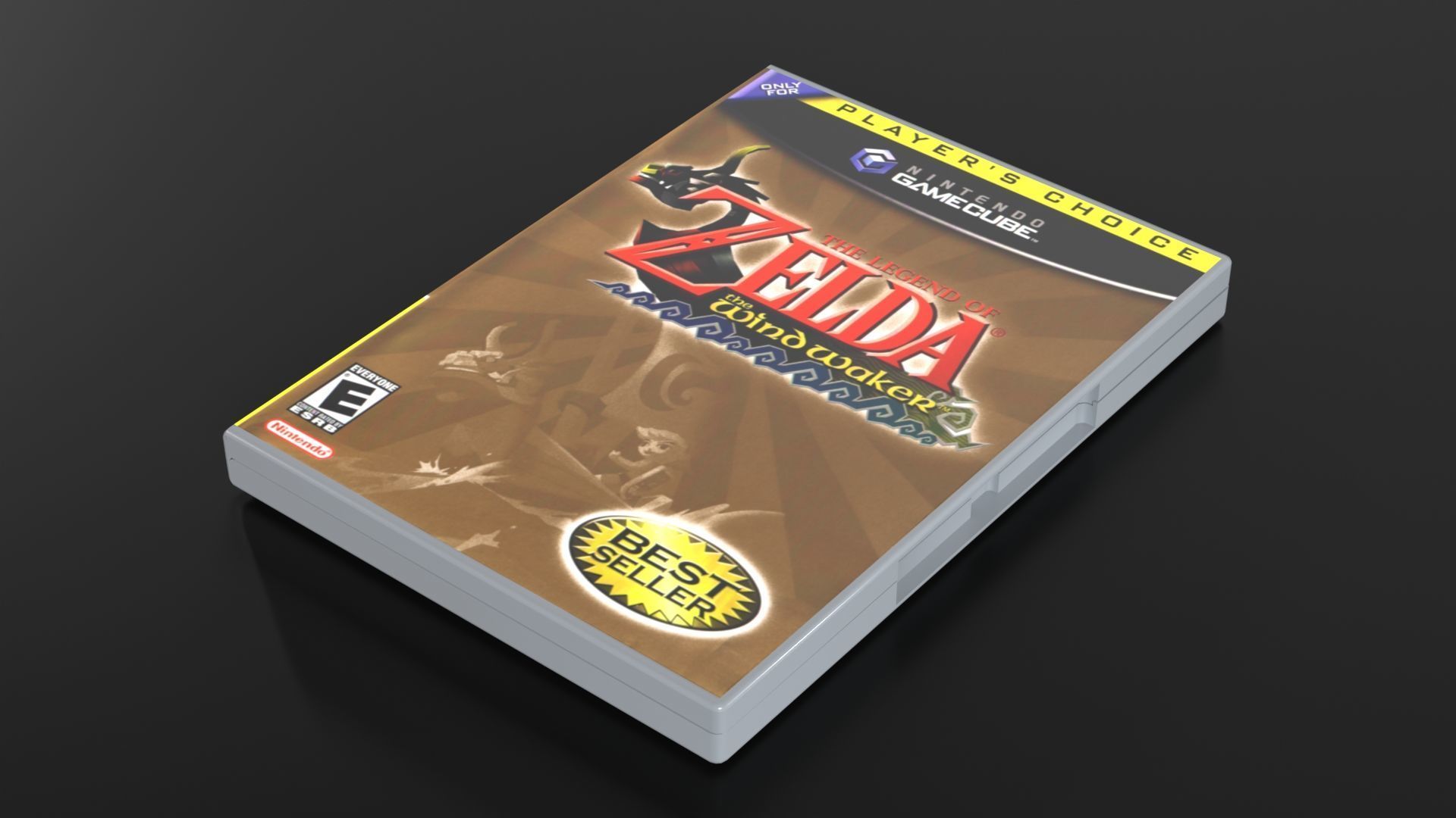 Nintendo Gamecube Low-poly 3D model_24