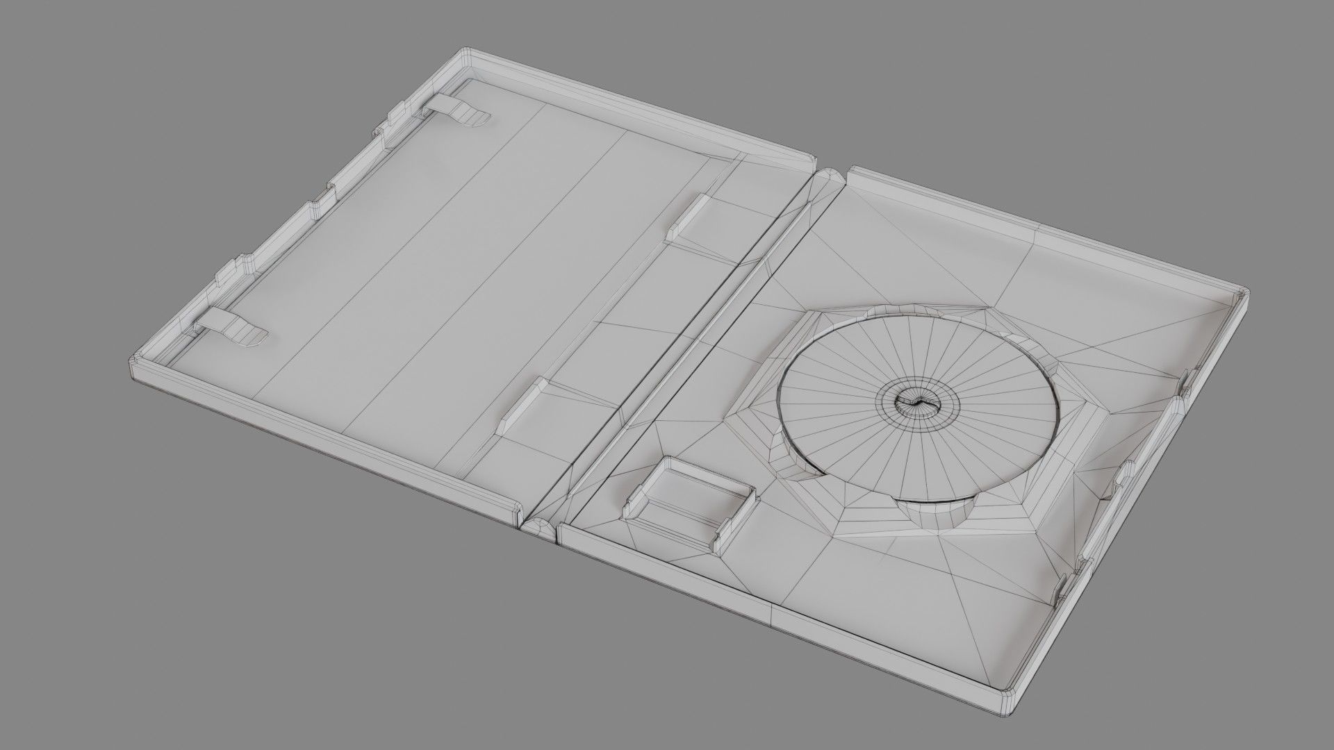 Nintendo Gamecube Low-poly 3D model_42