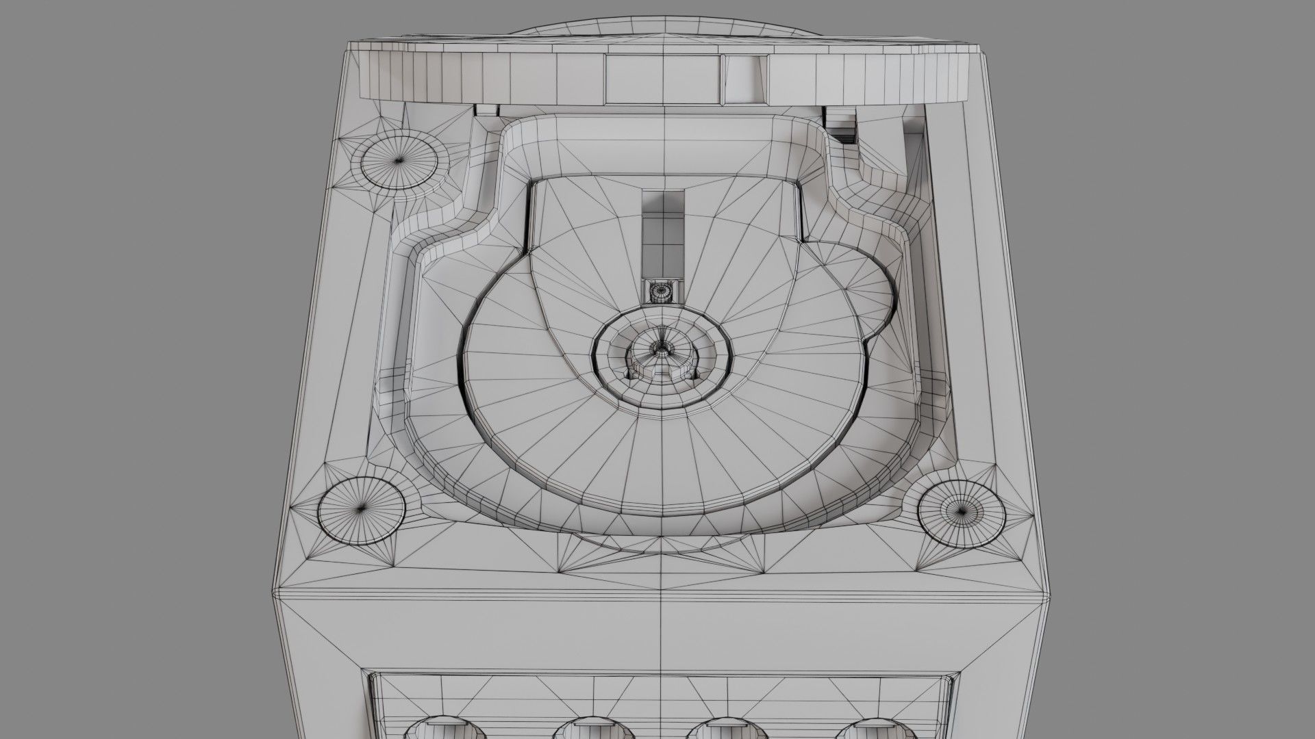 Nintendo Gamecube Low-poly 3D model_31