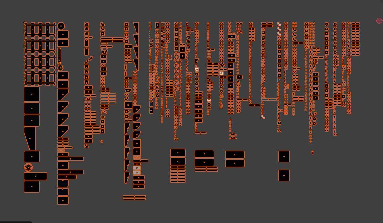 PixelBricks3D - Lego Winter Village Station  3D print model_4