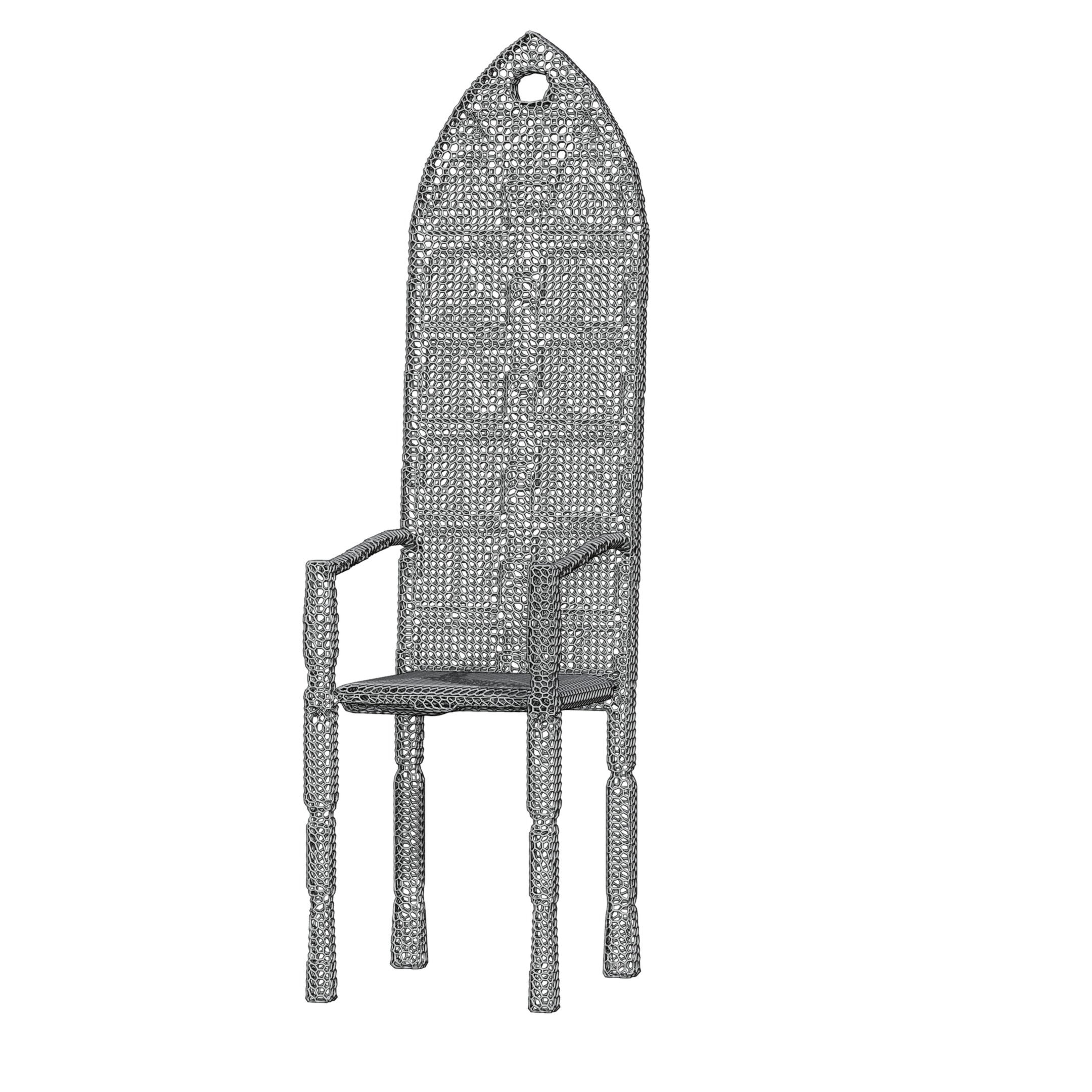 Magic chair 3D model_6