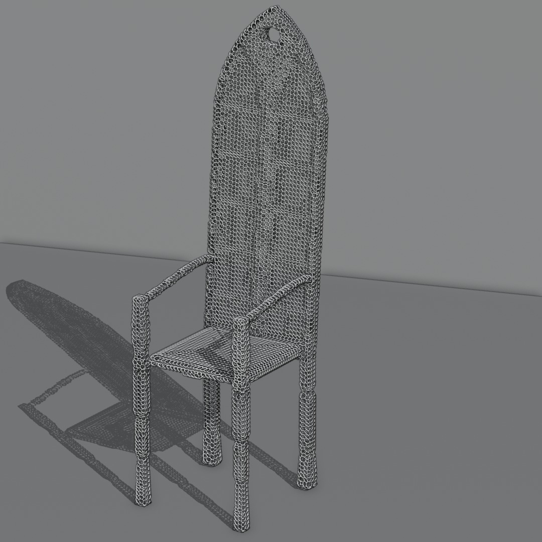 Magic chair 3D model_24
