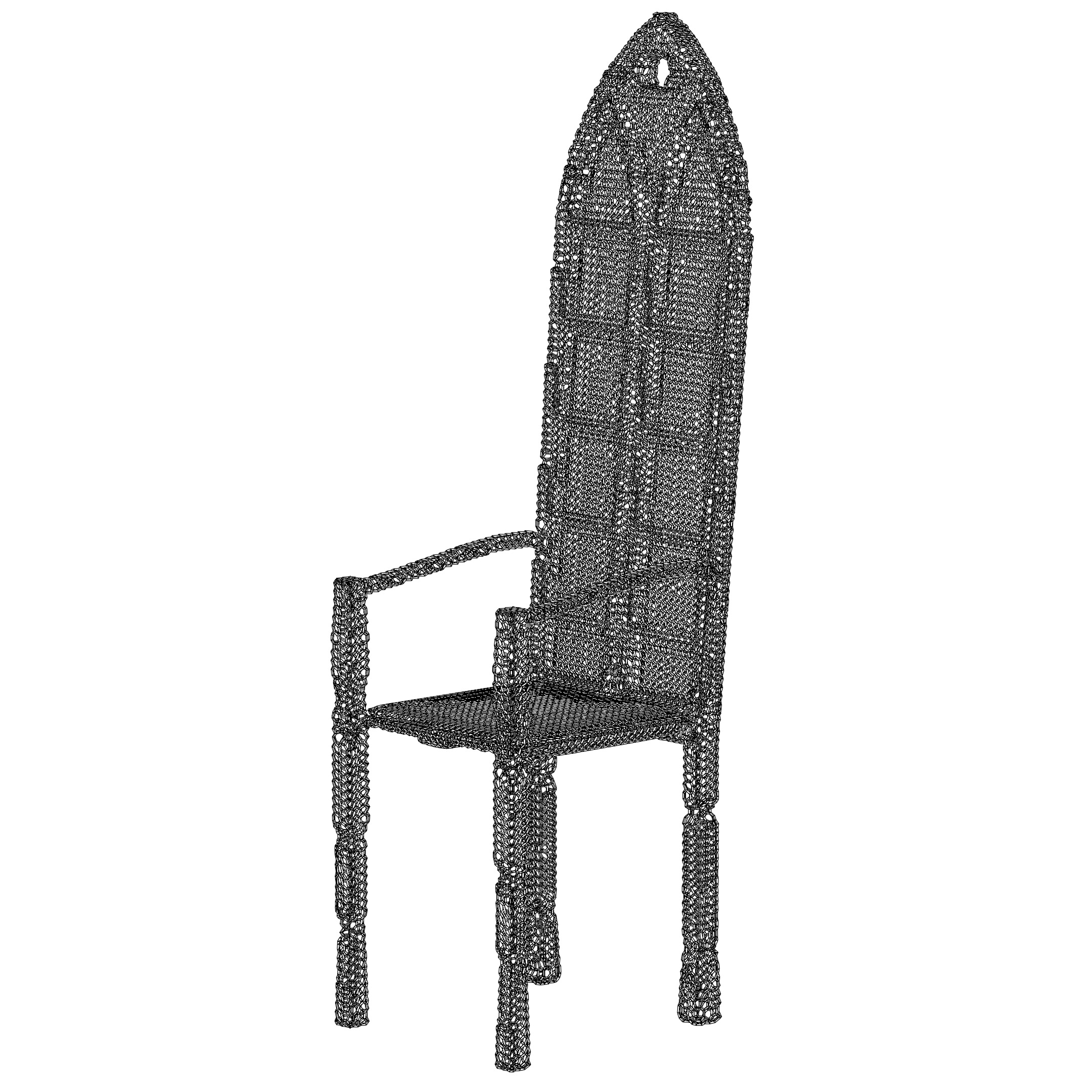 Magic chair 3D model_10