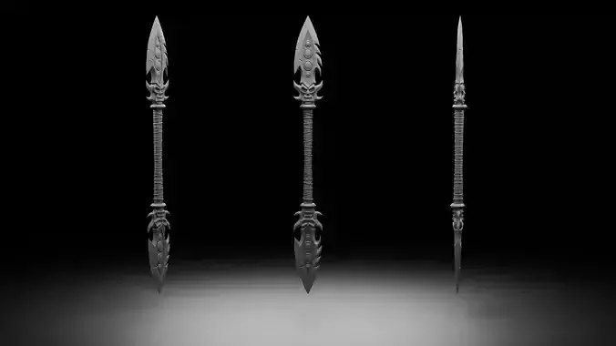 Xu tenash Glaive of Ruin - World of Warcraft 3D print model