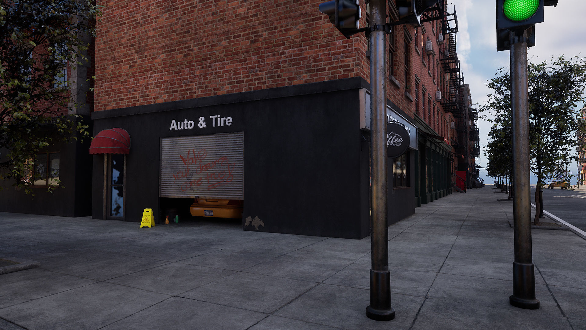 Newyork Street 3D model_15