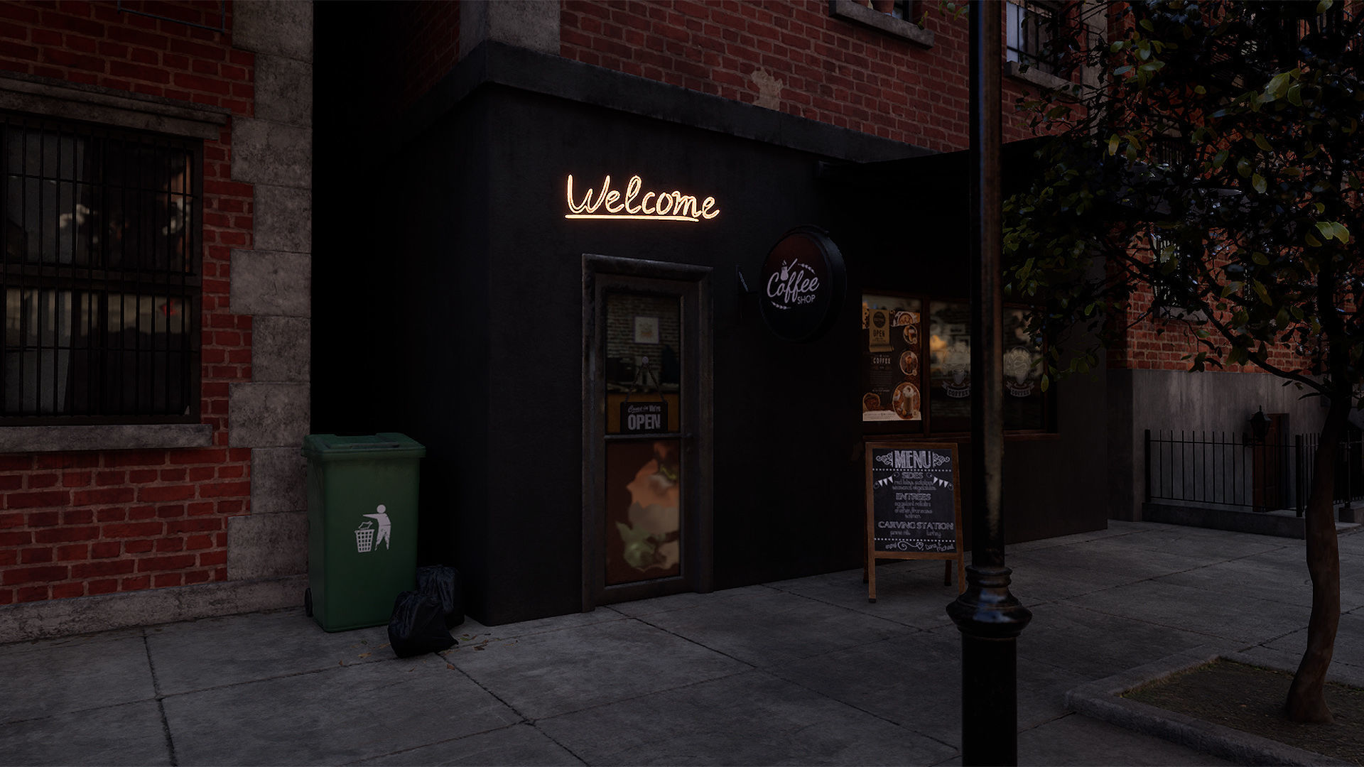 Newyork Street 3D model_12