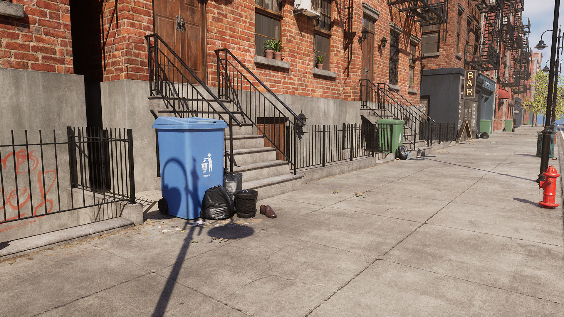 Newyork Street 3D model_6
