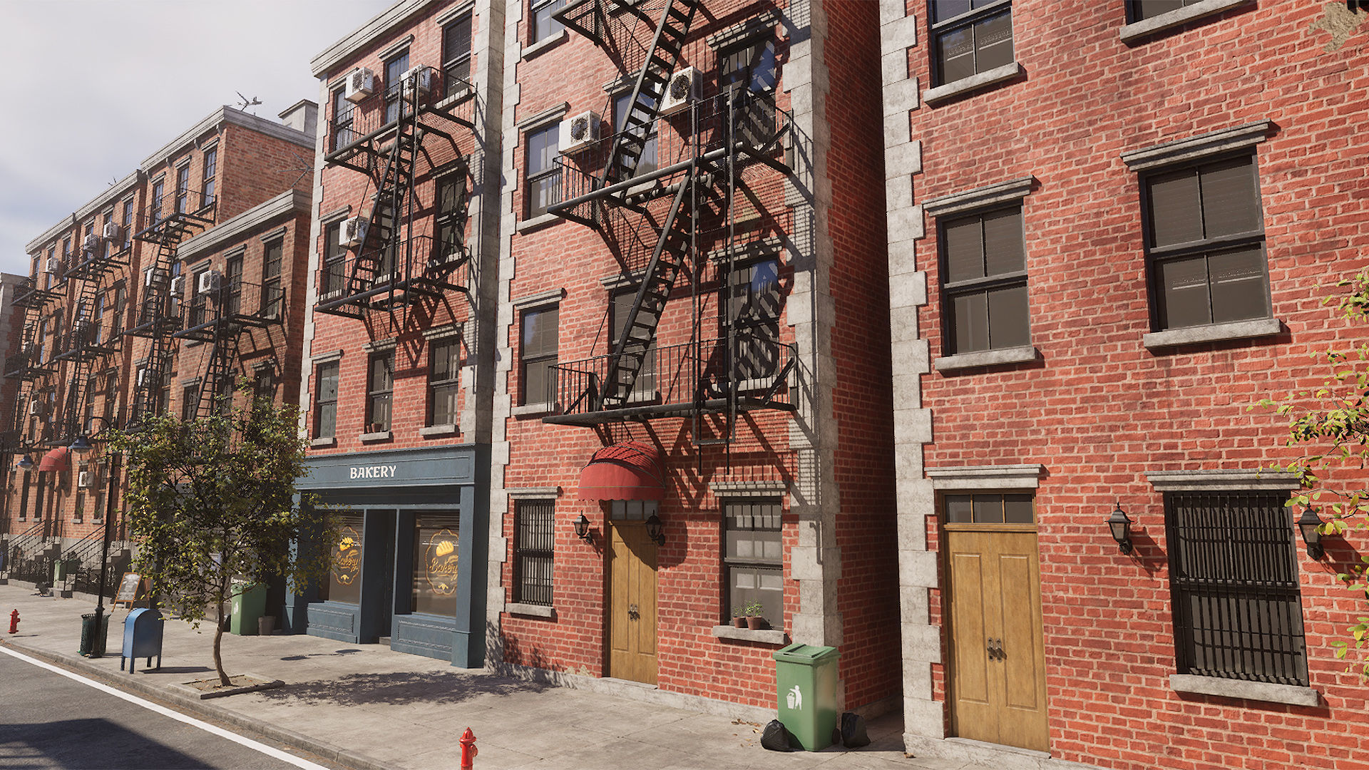 Newyork Street 3D model_14