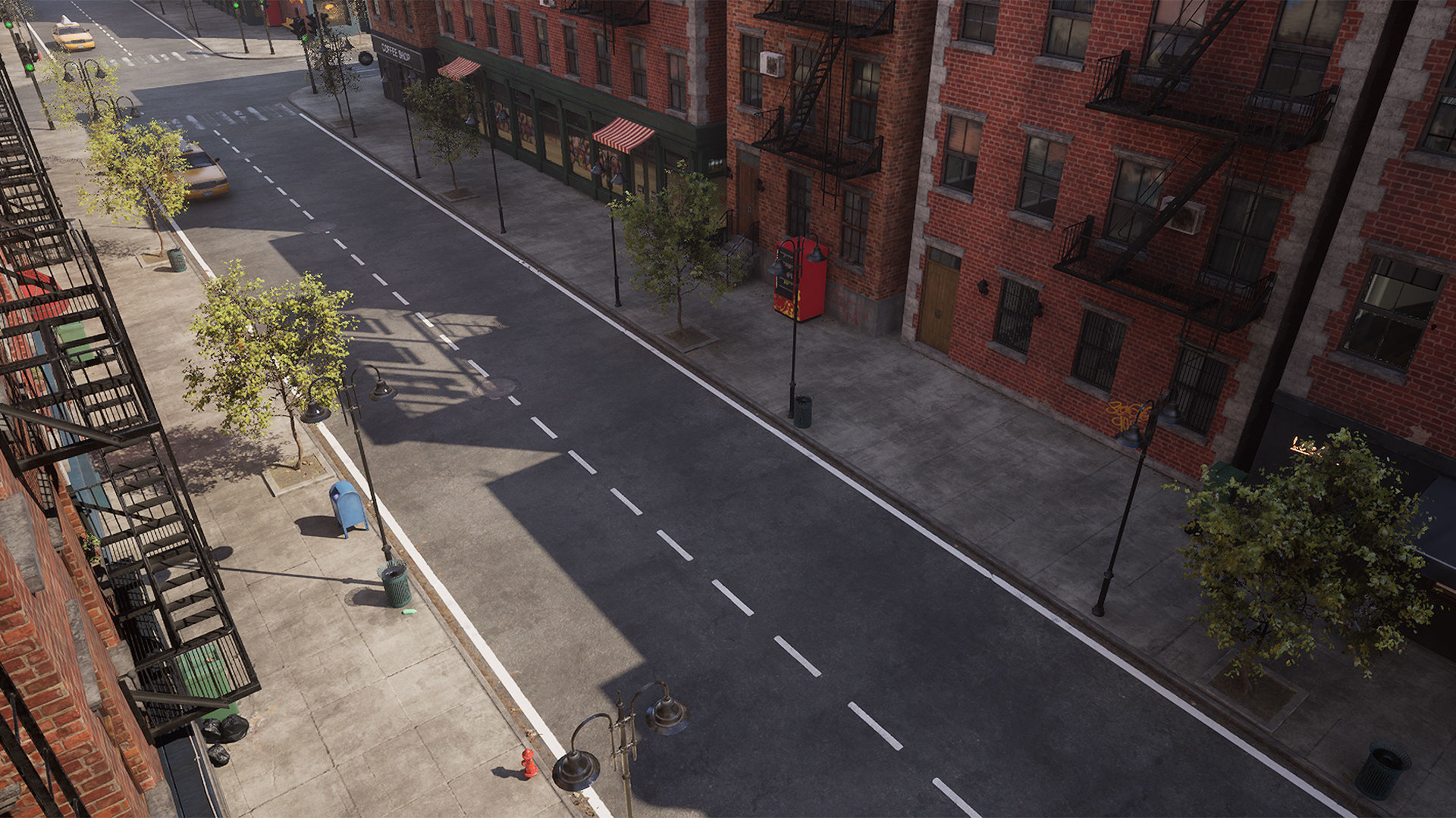 Newyork Street 3D model_13