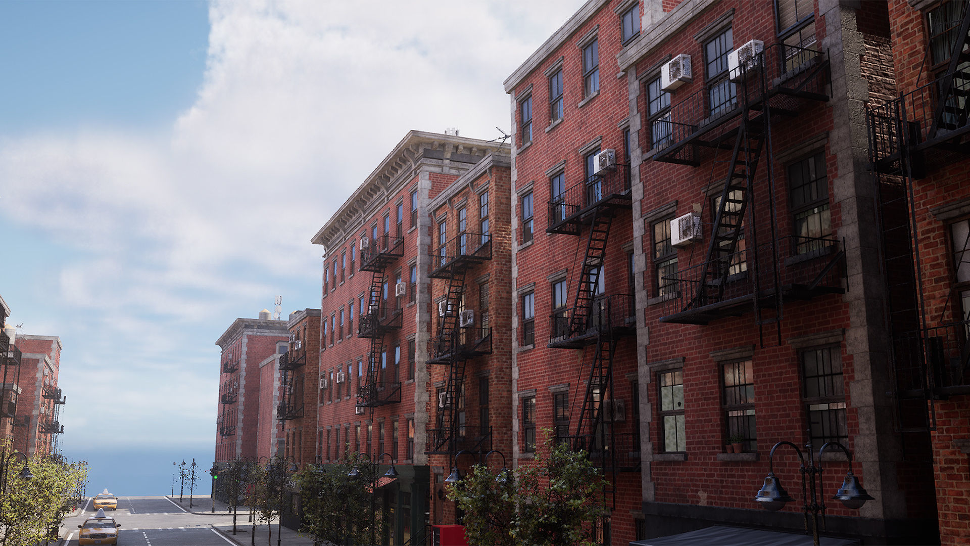 Newyork Street 3D model_21