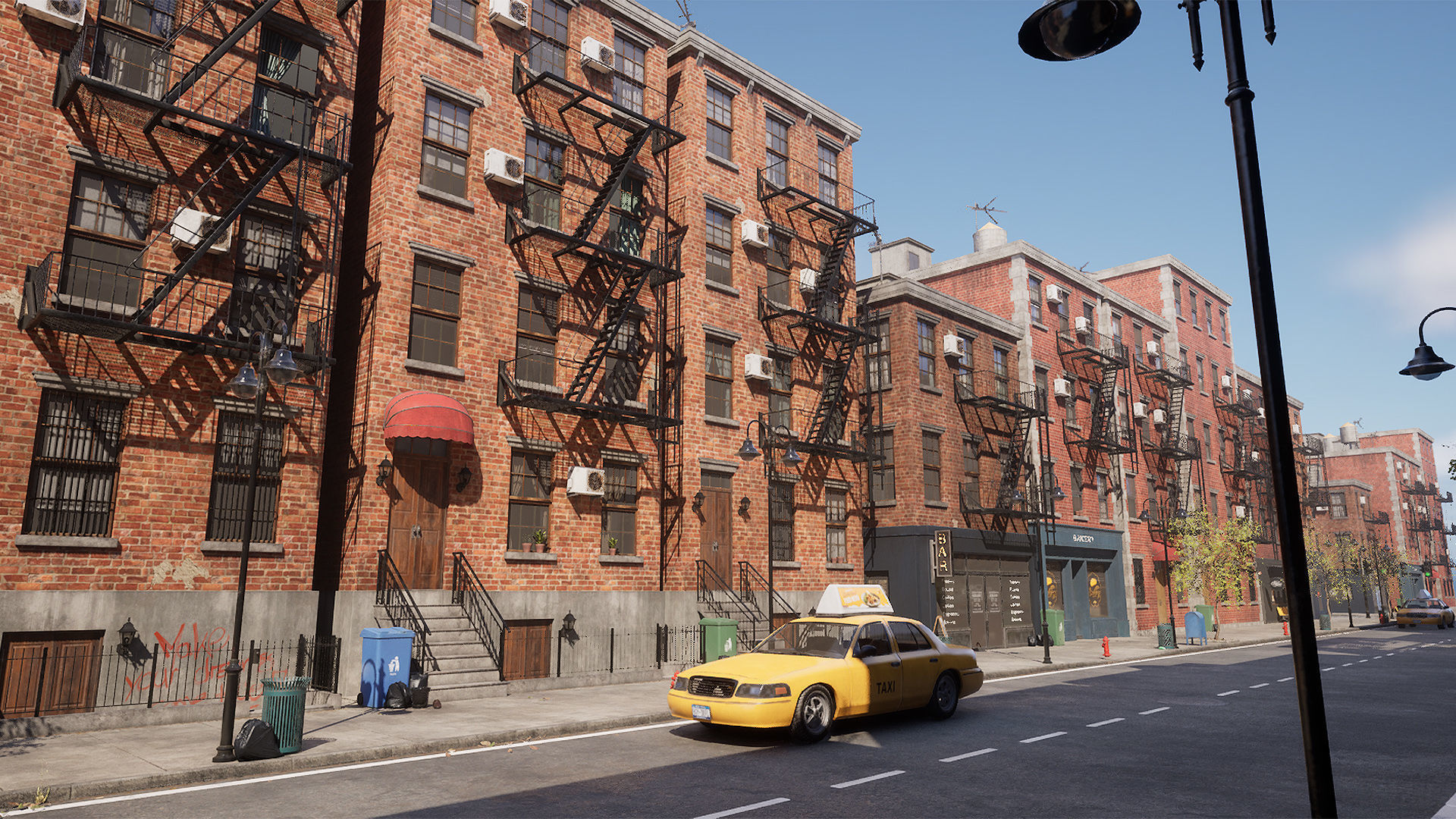 Newyork Street 3D model_11