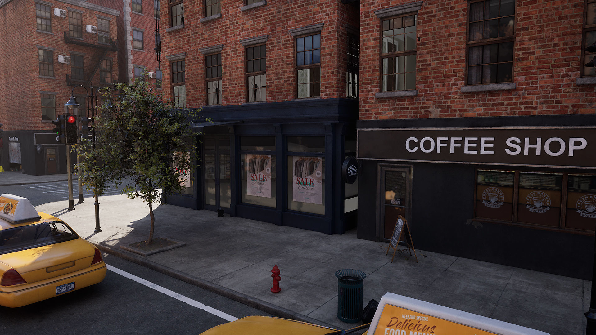 Newyork Street 3D model_7