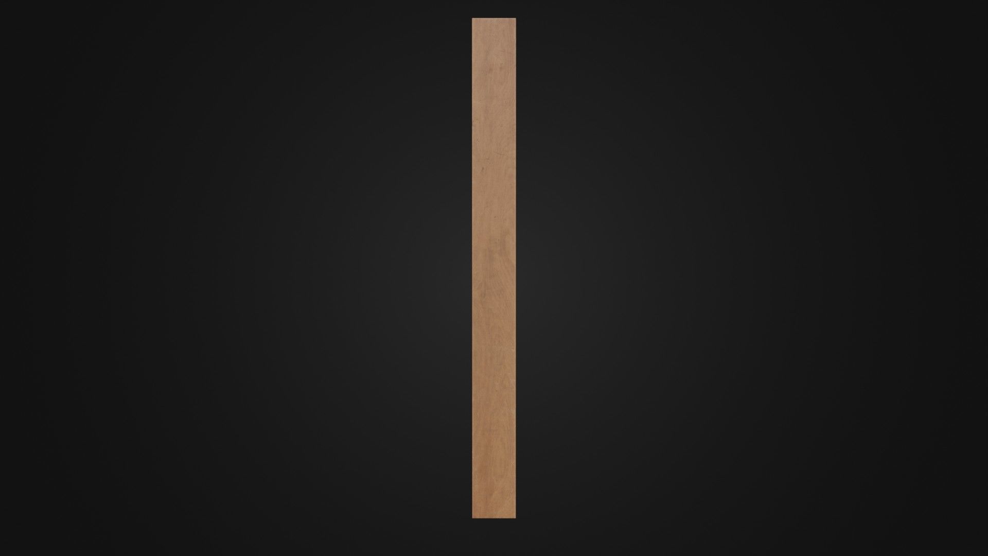 Old Dirty Wooden Door 05A Low-poly 3D model_14