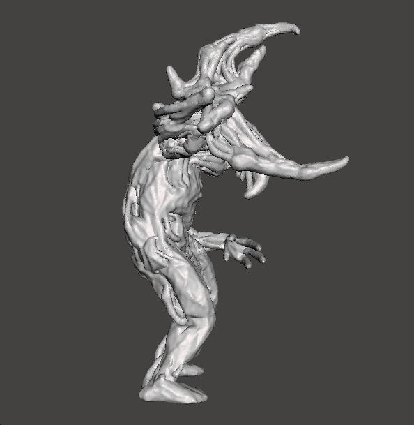 RE7 BLADE MOLDED MONSTER MINIATURE MODEL HORROR FANTASY RPG DND 3D print model_5