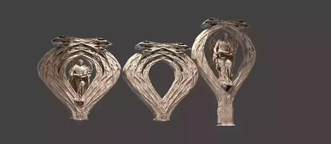 Angel Christmas Wreath collection 1