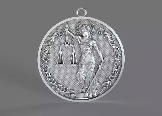 Lady Justice Pendant