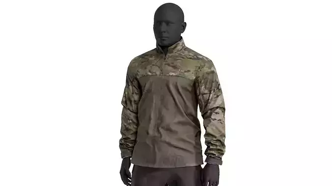  Arcteryx LEAF Sphinx Halfshell Combat Shirt Low-poly 3D model