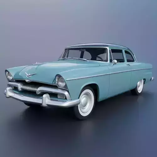 Plymouth Belvedere 1955 3D print model