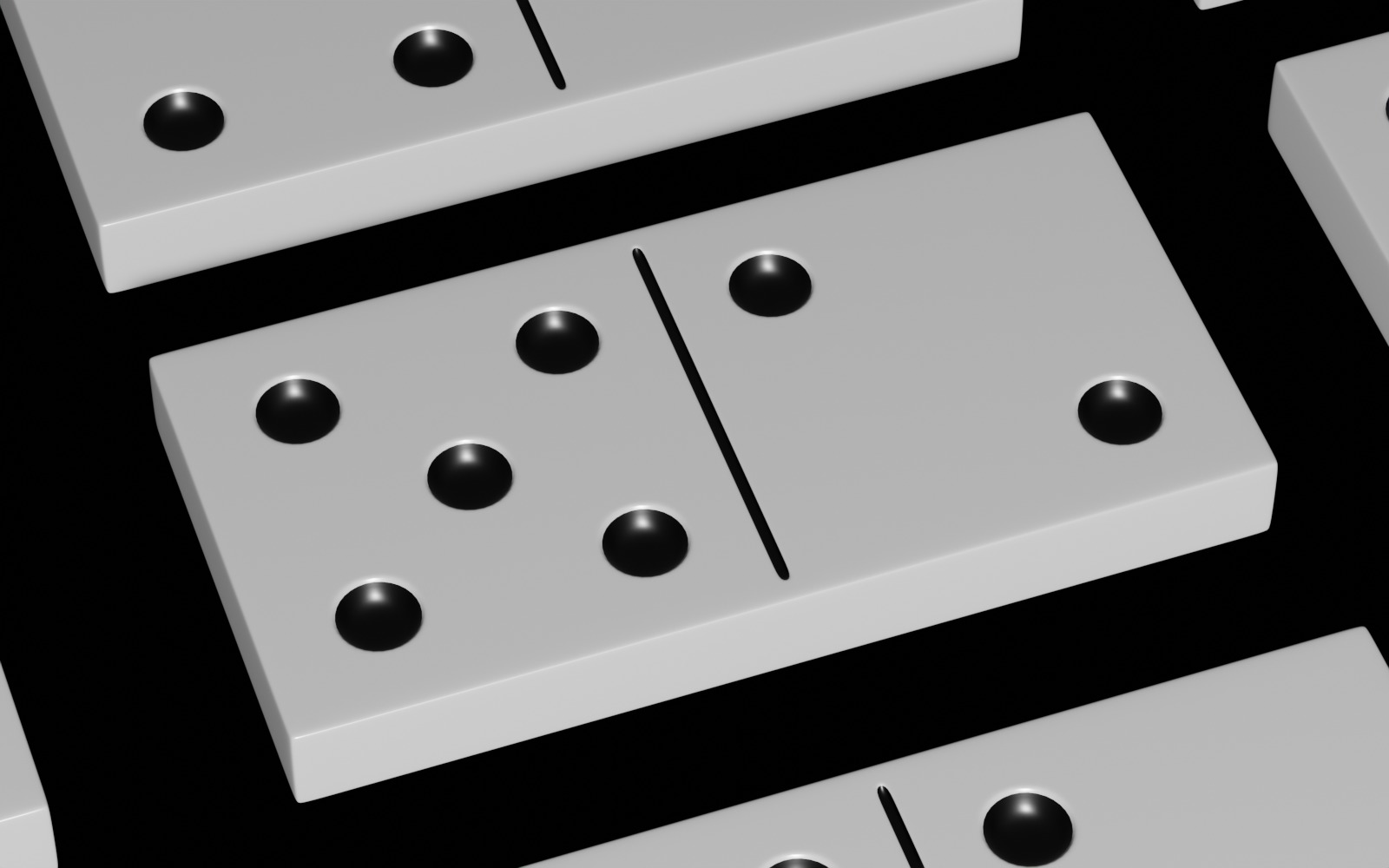Domino Tiles 3D model_3