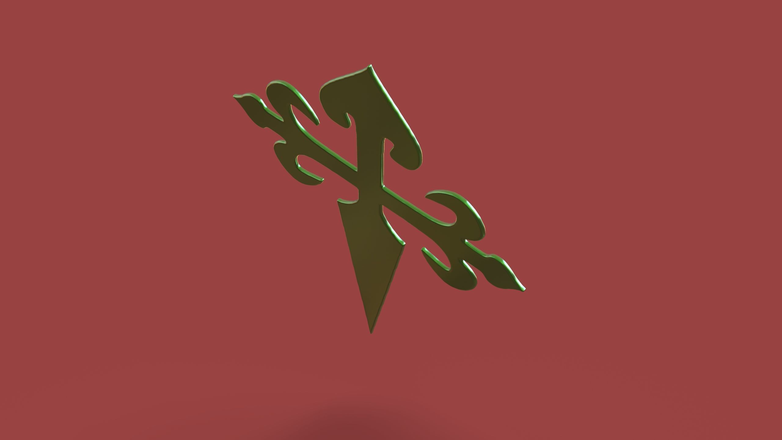 Cross of Saint James 3D print model_6