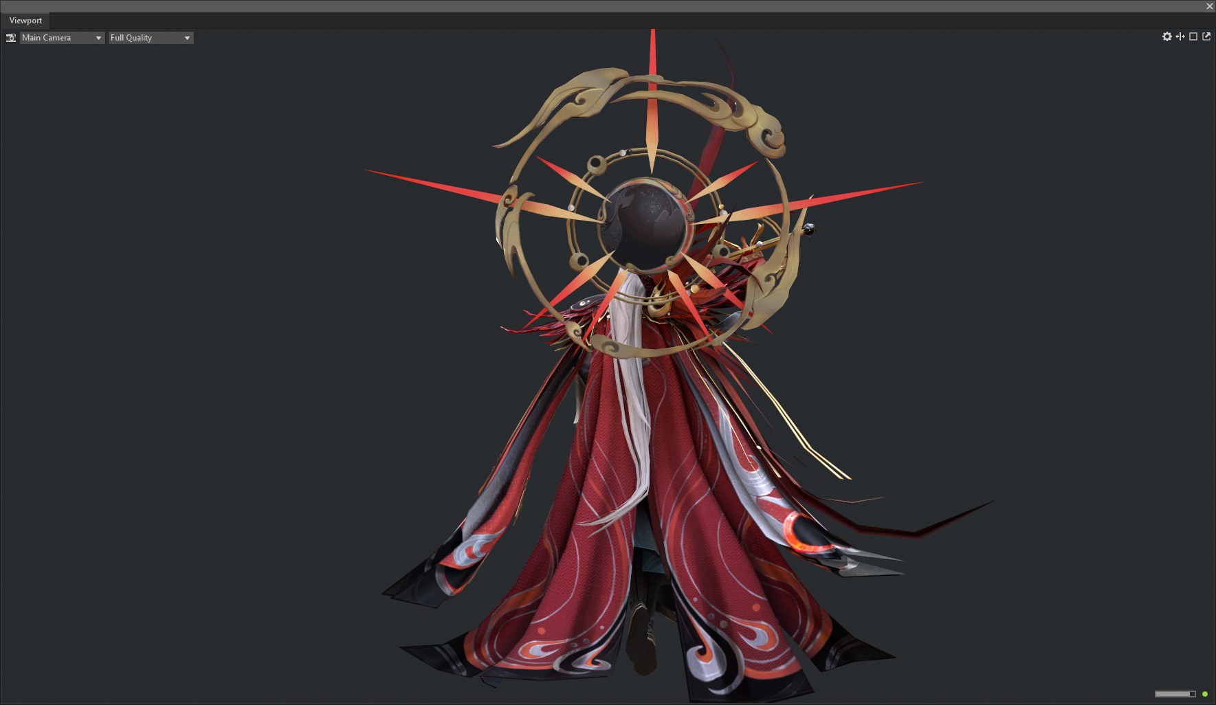 Gufeng handsome man 3D model_9