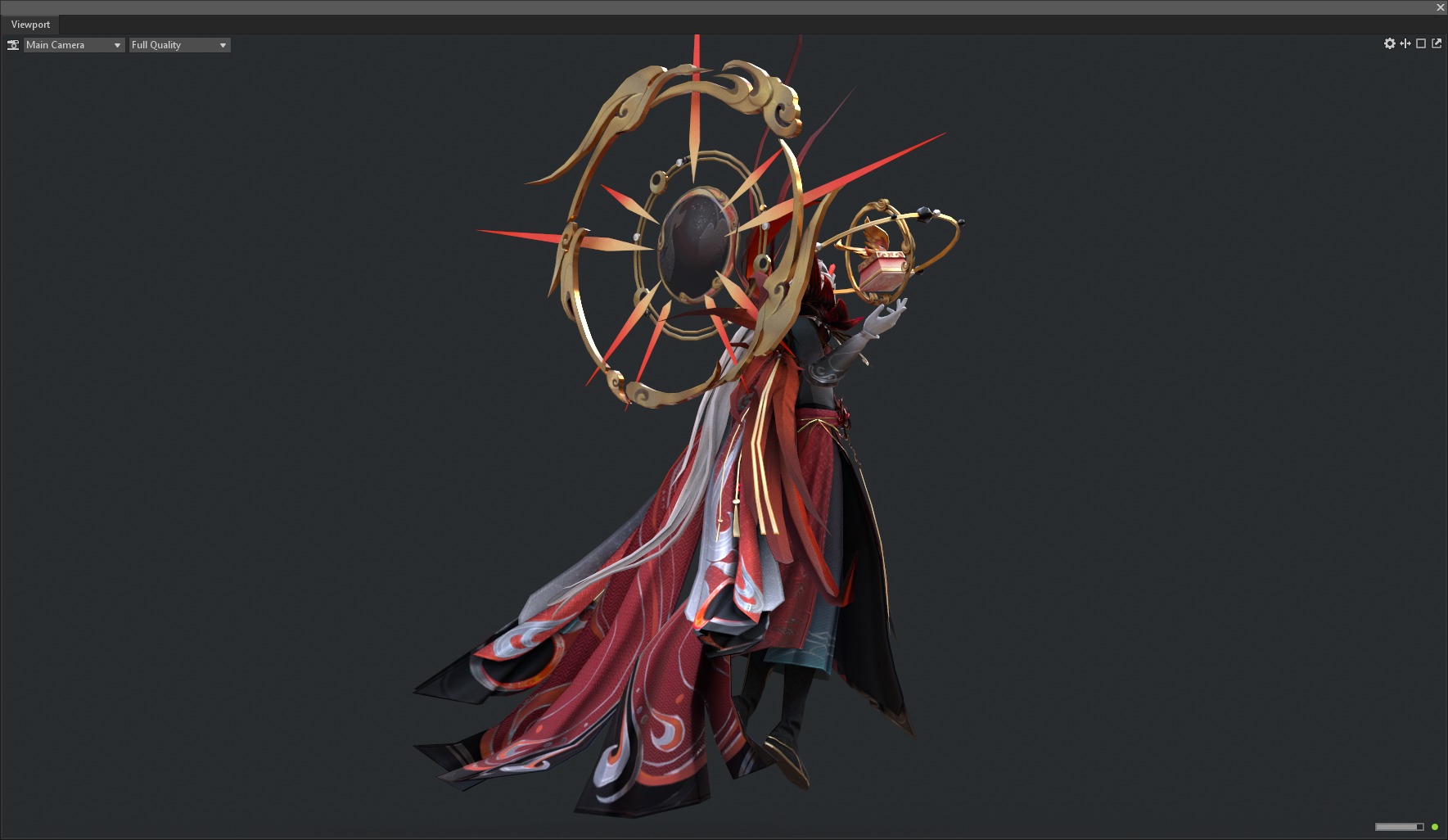 Gufeng handsome man 3D model_10