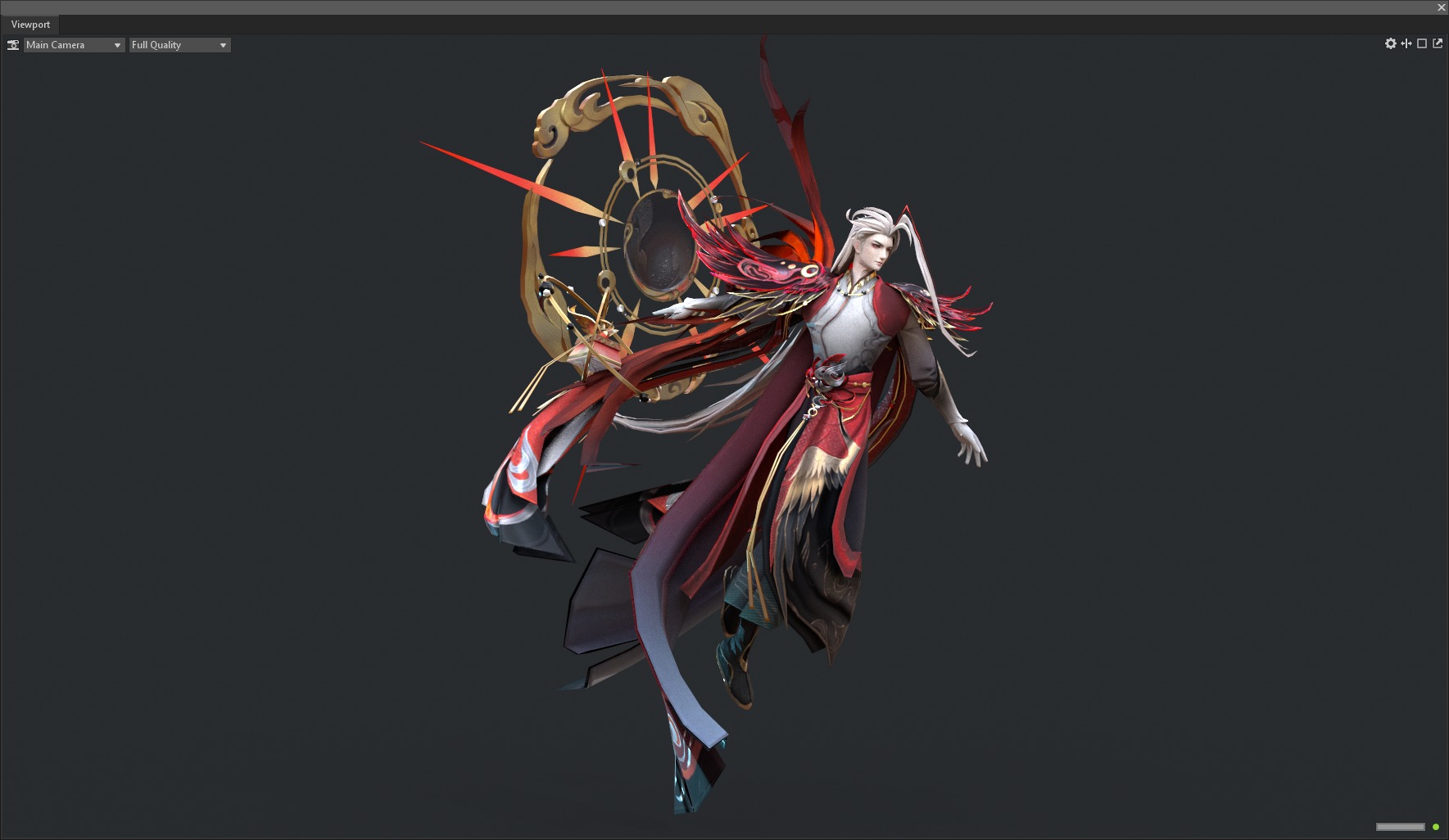 Gufeng handsome man 3D model_15