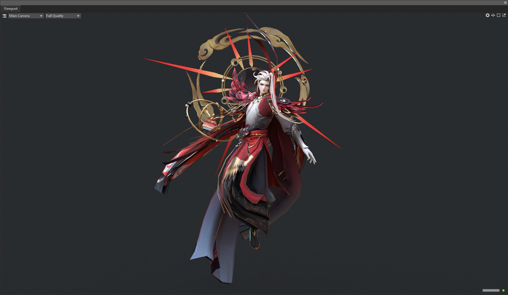 Gufeng handsome man 3D model_16