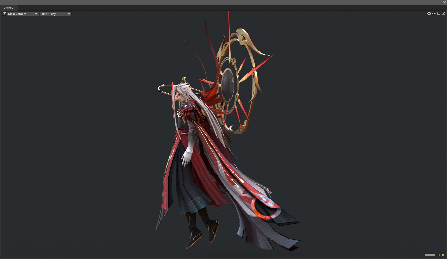 Gufeng handsome man 3D model_7