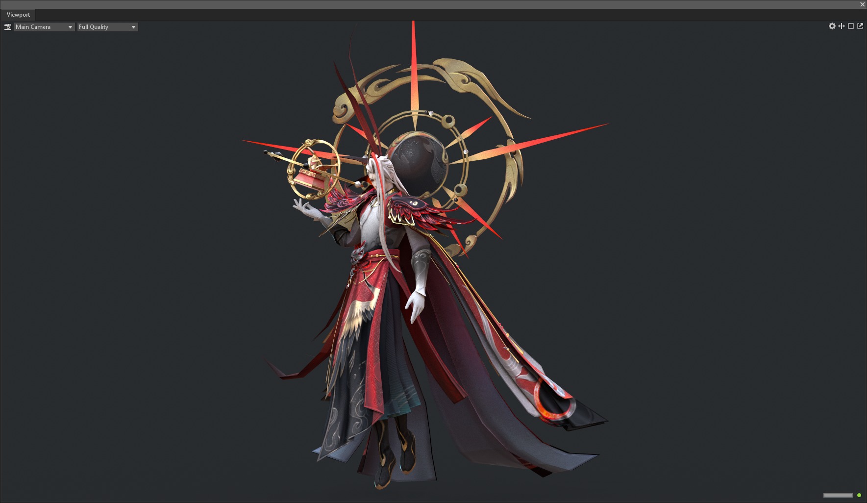 Gufeng handsome man 3D model_6