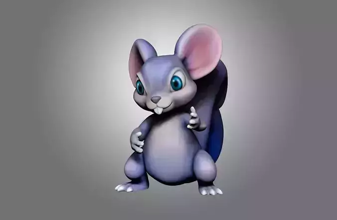Stylized rabbit squirrel
