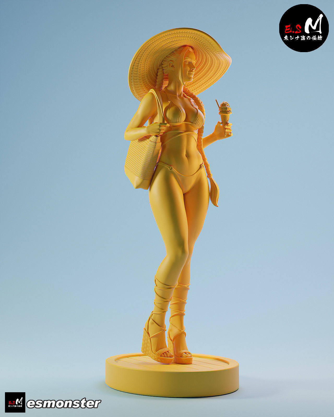 CAMMY 5 with NSFW CHARACTER BY ESM 3D print model_16