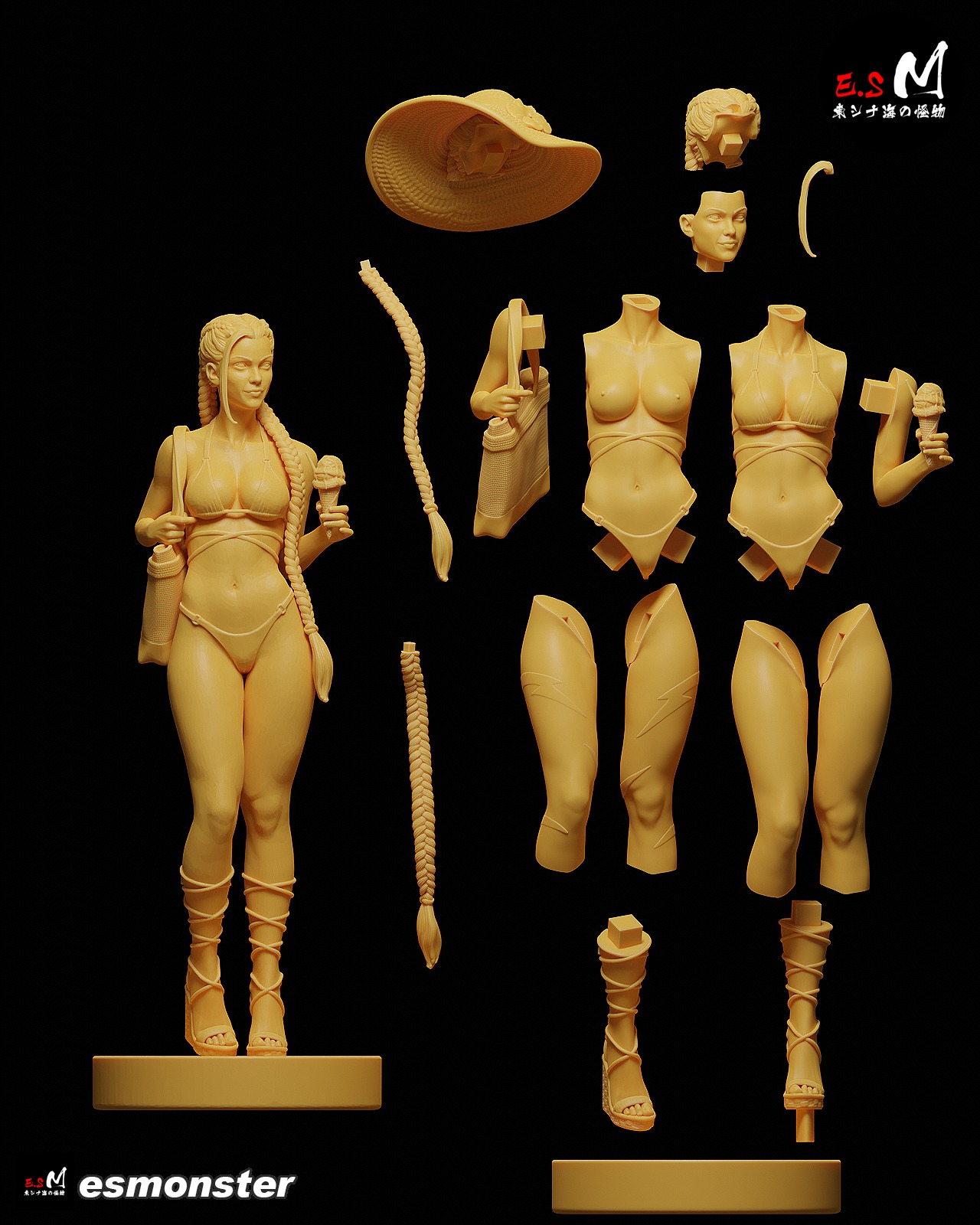 CAMMY 5 with NSFW CHARACTER BY ESM 3D print model_1