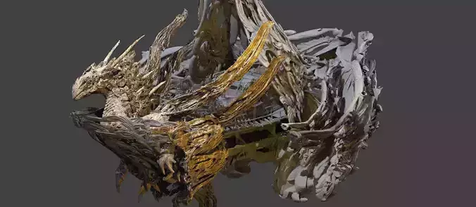 Viking Airship grand 3D model